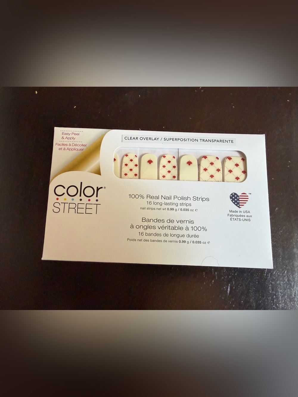 Color Street Maple Moment Nail Polish Strips